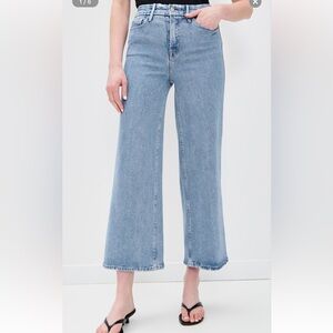 GOOD AMERICAN Good Skate crop jeans